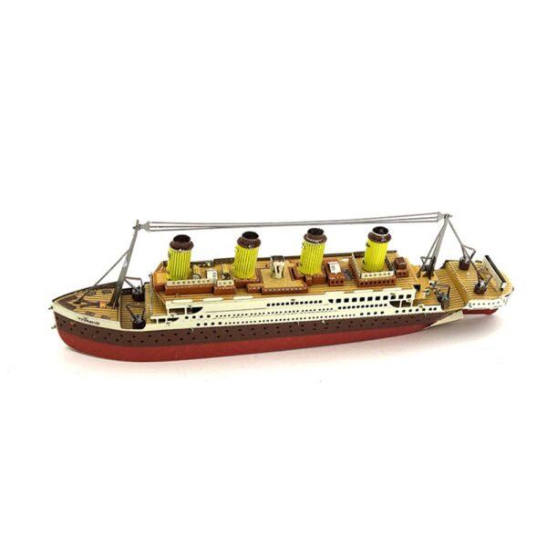 Kid's Puzzle 3D Titanic Metal Model DIY Boat Ship Educational Toys - Image 2