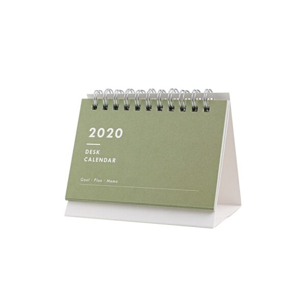 Simple Mini Desk Colorful Calendar 2020 - Image 6