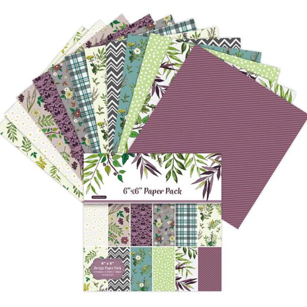6 Inch DIY Scrapbooking Craft Art Background Paper - Image 3