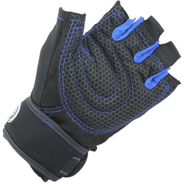 Men's Half Finger Fitness Gloves with Silicone Pads - Image 3