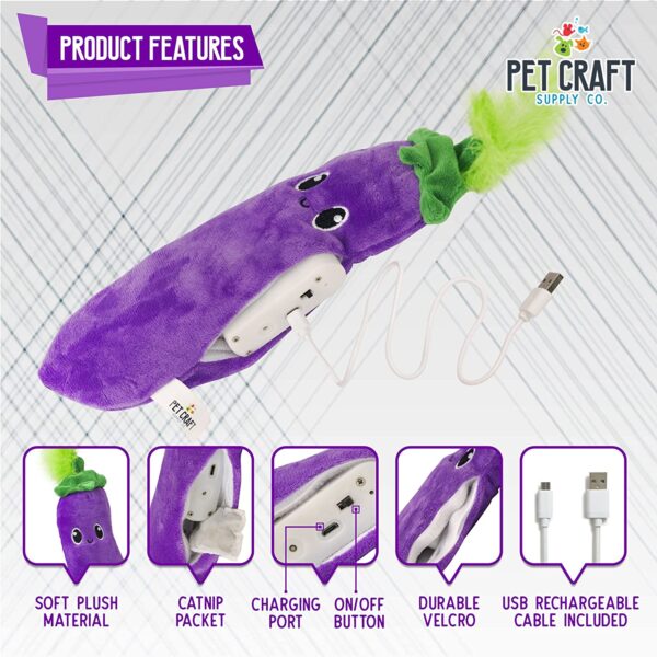 Pet Craft Supply Flipper Flopper Interactive Electric Realistic - Image 2
