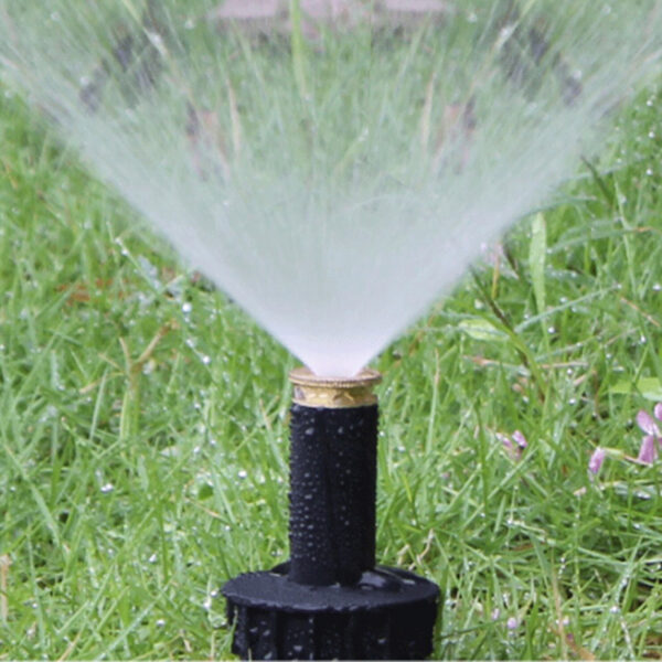 90-360 Degree Pop up Plastic Sprinklers Garden Spray Nozzle 1/2" Female Thread - Image 2