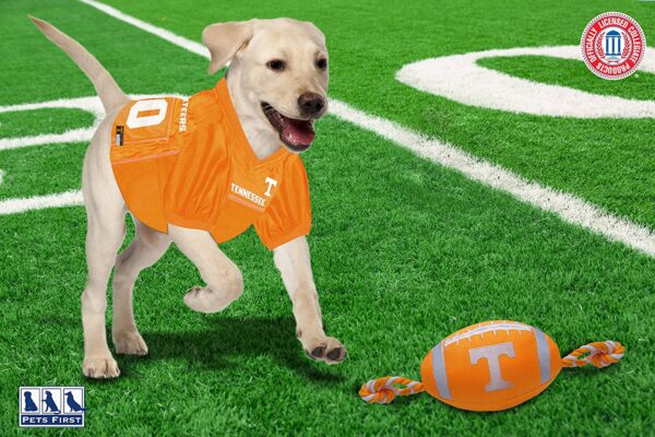 Pets First NCAA Tennessee Volunteers Football Dog Toy - Image 2