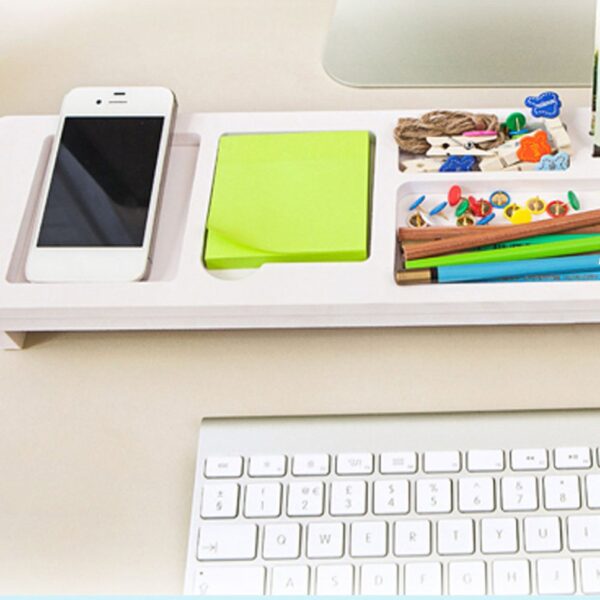 Multi Purpose Desktop Organizer Storage Rack - Image 6