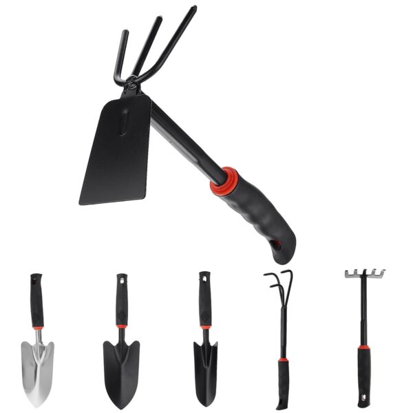 Durable Steel Hand Weeding Fork Transplanting Digging Tool - Image 4