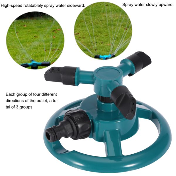Garden Sprinklers Automatic Watering Rotating Irrigation System - Image 3