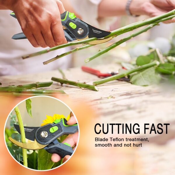 Garden Steel Pruning Shears Labor-Saving Tools - Image 3
