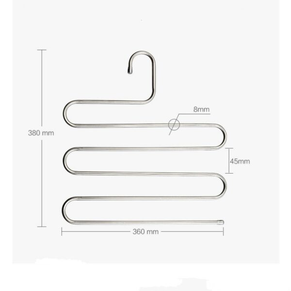 Multi-functional S-type multi-layer hanger - Image 6