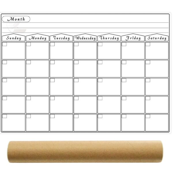 Magnetic Dry Erase Monthly Planner Calendar - Image 2
