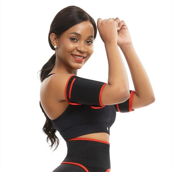 2 Pieces Elbow Support Bandage Adjustable Arm Sleeve - Image 2
